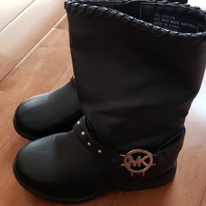 Michael Kors girls boots, nearly new, size 10